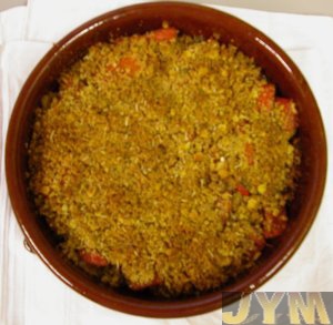 Crumble provenal aux tomates