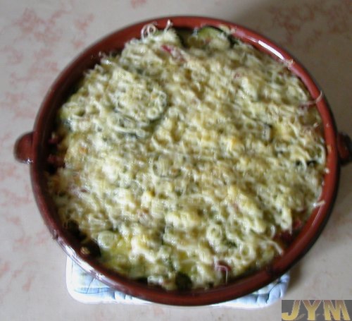 Gratine de courgettes