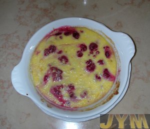 Gratin de fruits rouges