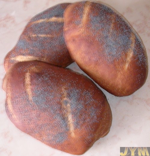 Pain de seigle au lait ferment